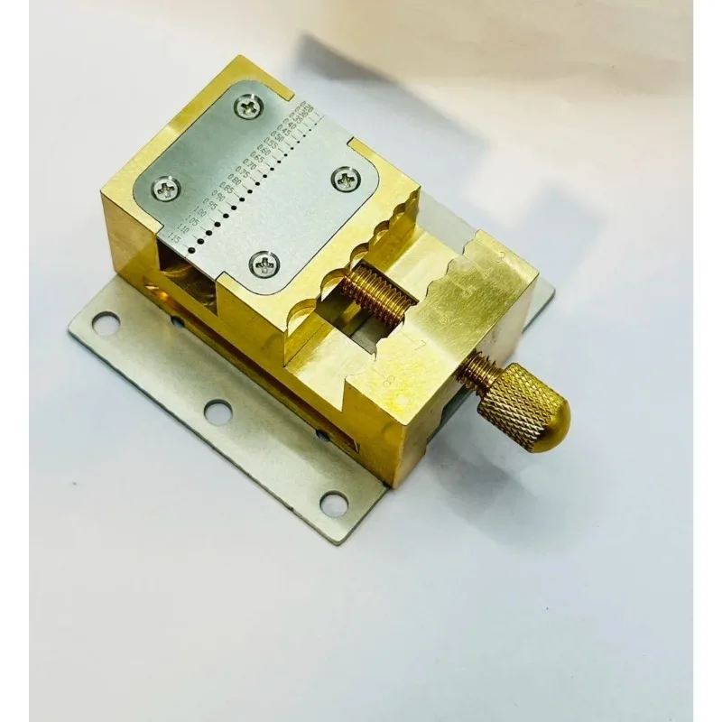 Wheel Pipe Clamp + Watch Repair Table Fixed Base + Brass Multi-Functional Small Pliers - Precision Tools for Watch Maintenance