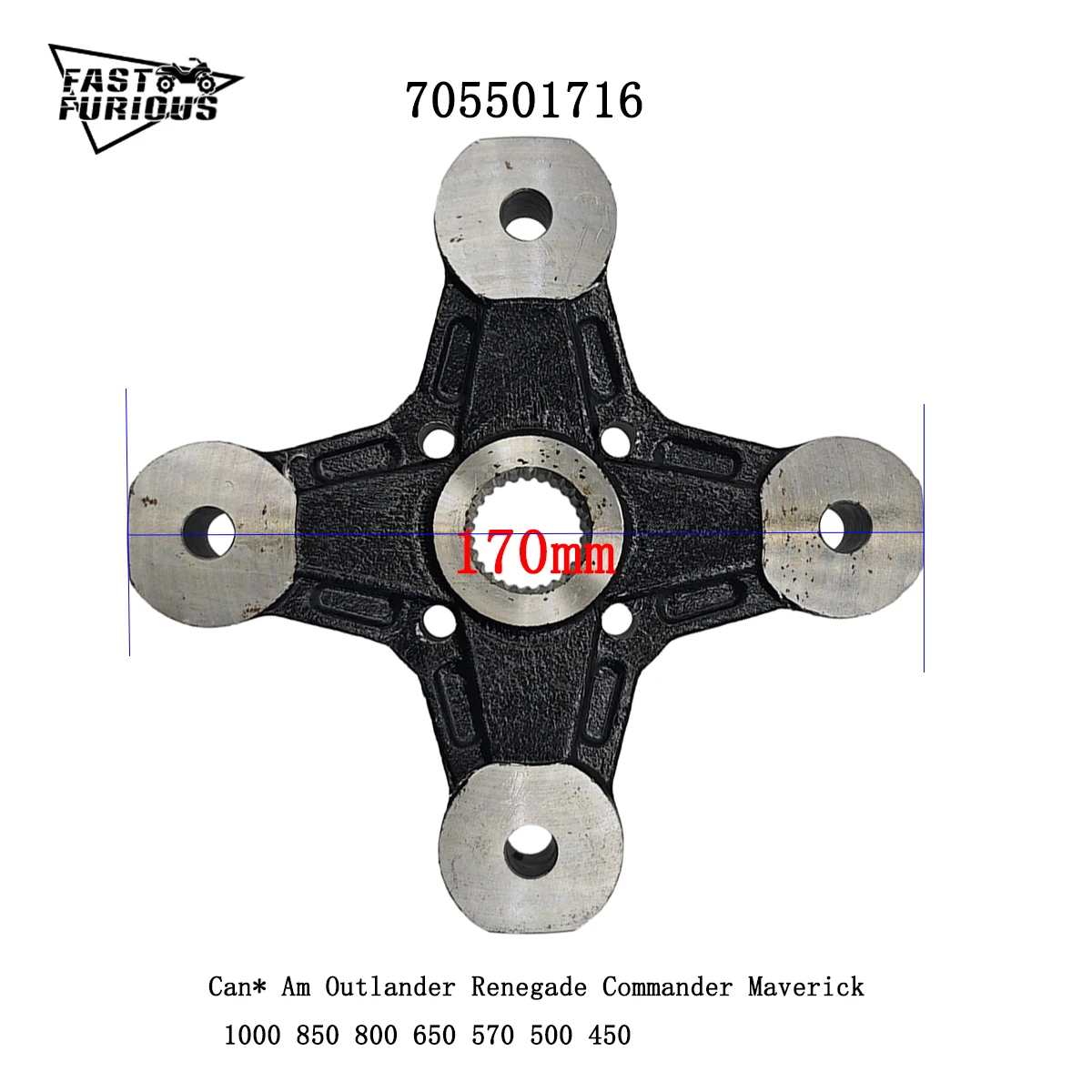 

Ступица переднего и заднего колеса 705501716 705501900 7055012 для Can * Am Outlander Renegade Commander Maverick 1000 850 800 650 570 500 450