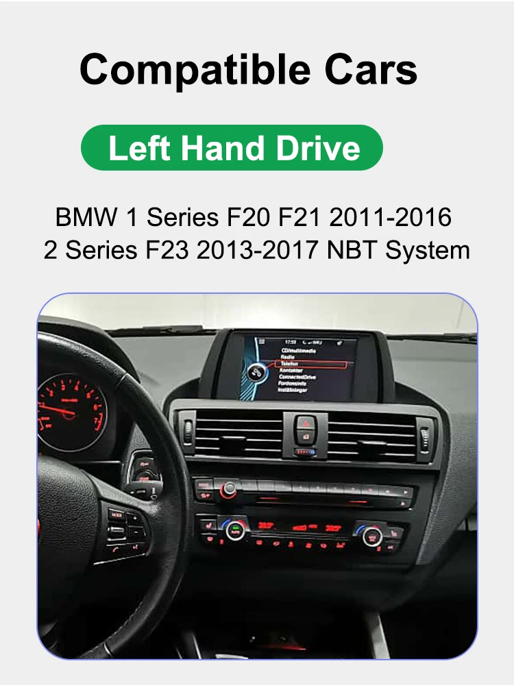 AUTOTOP CarPlay Screen For BMW 1 2 3 4 Series F20 F21 F30 F31 F32 F33 F34 Car Multimedia Player Wireless Carplay Android Auto
