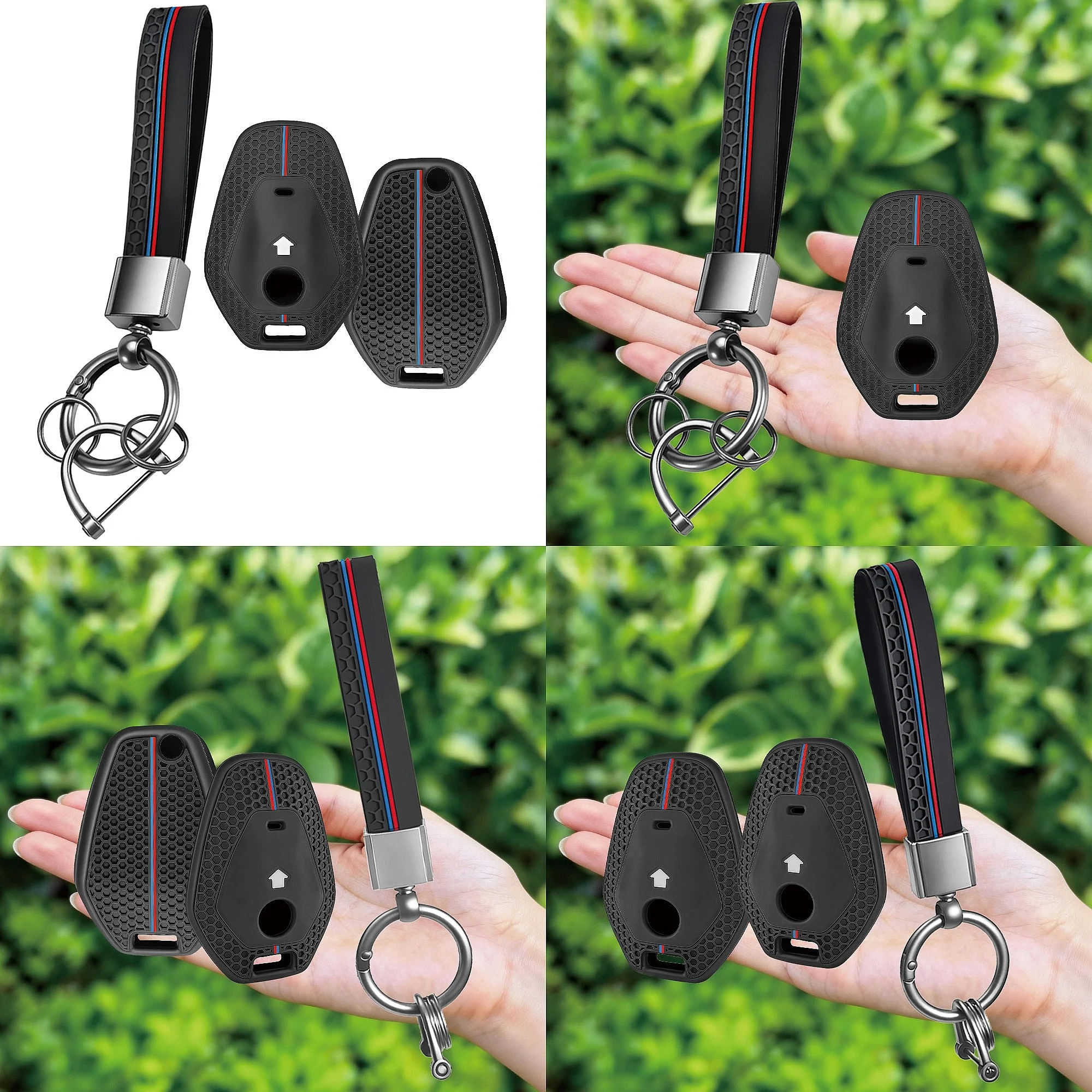 Car Key Fob Cover Auto Key Shell Remote Key Cover For BMW R1300GS R1300RT R 1300 GS RT Keychain