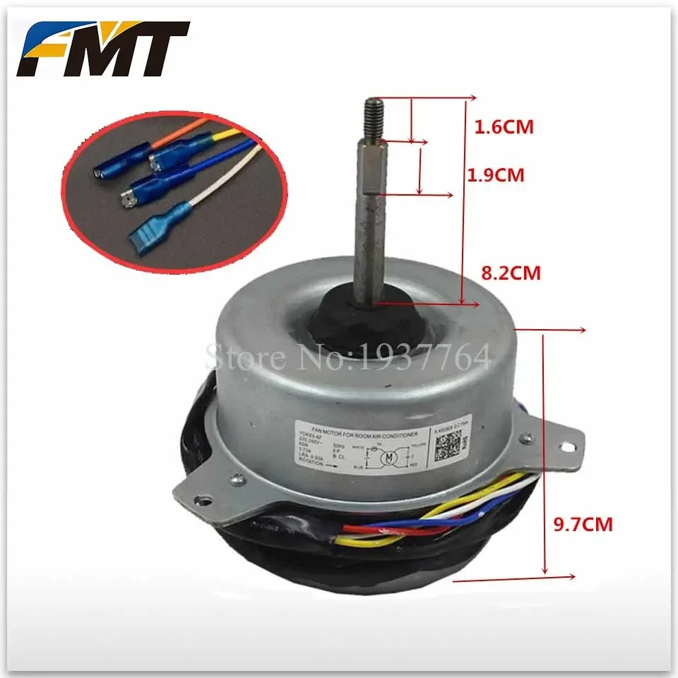 new for air conditioner  motor YDK65-6F YDK-65-6 YDK-65-6F Fan motor good working
