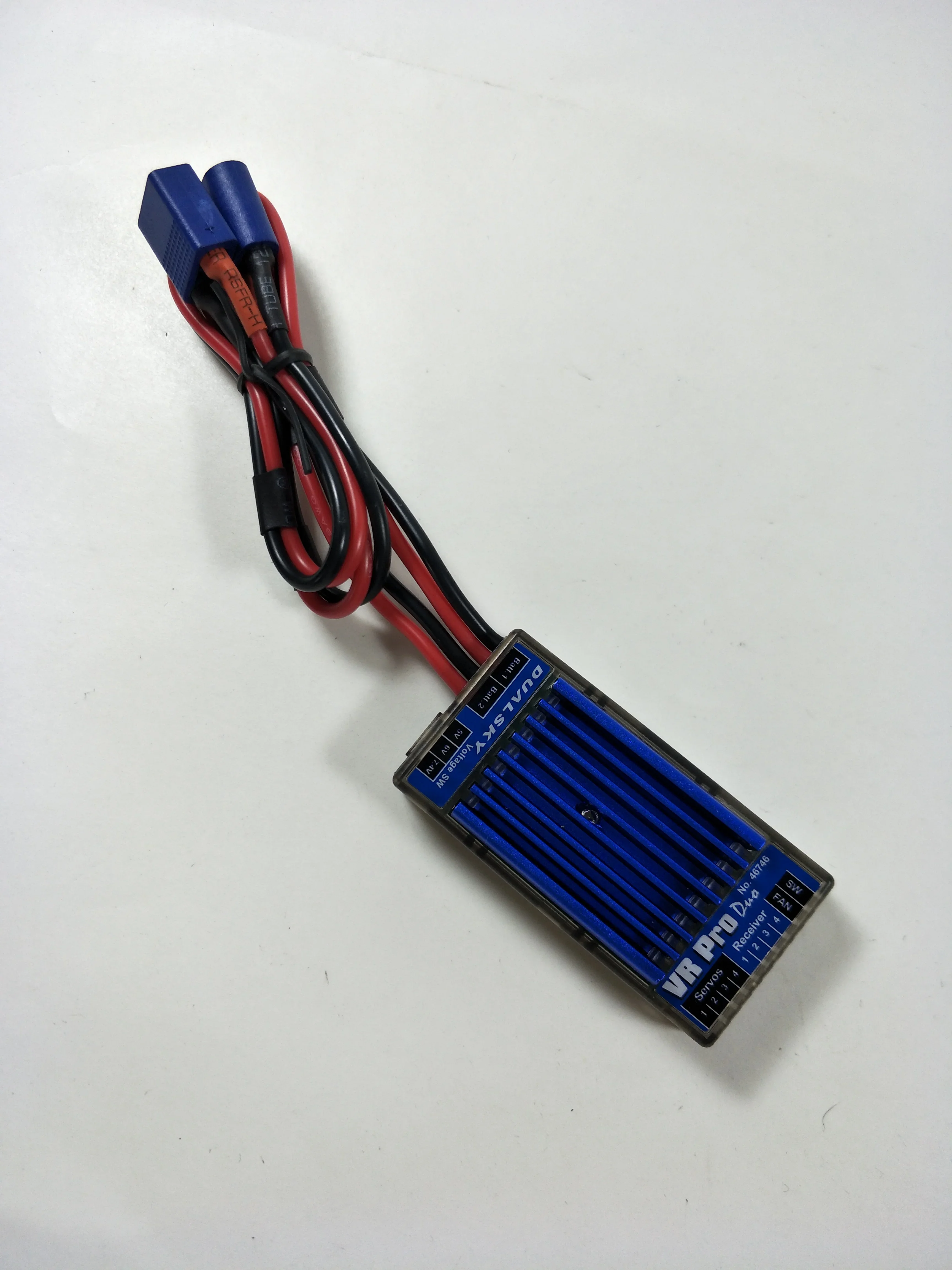 DUALSKY VR Pro Duo High Current Linear 2 Batteries Redundance Input Regulator Voltage Stabilizer For 100CC RC Airplane Aircraft
