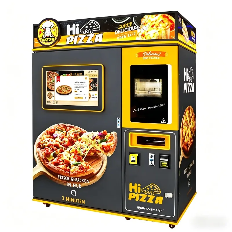Customized Fast Food Pizza Vending Machine Vending Machines Commercial Full Automatic Vending Outdoor