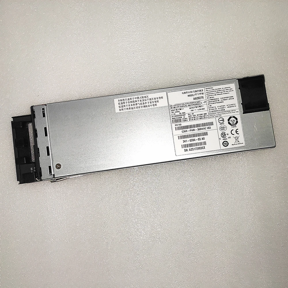C3KX-PWR-350WAC 350W 3560X 3750X 341-0394-01 Power Supply High Quality Works Perfectly Fast Ship