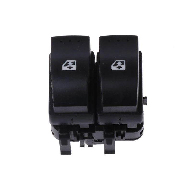 G7NA Car Electric Glass Lifter Power Window Switch Lift Control Double Switch Button for Renault Clio II B0 B1 SB2 B2 CB0 CB1