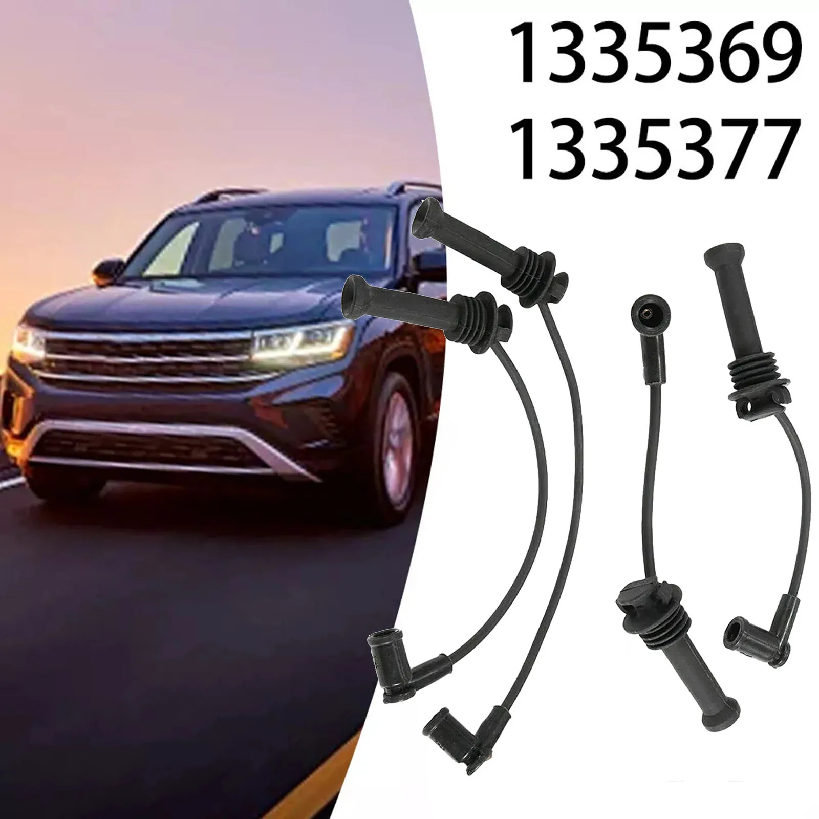 

4PCS Car Spark Ignition Wire Set For Ford Mk2 For Focus Mk3 Car Spark Plug Coil Wires Ignition Coil Harness Cable