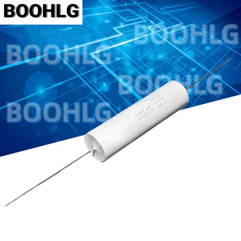 1PCS 0.022UF 6000V 2400VAC 6KVDC 223 8KV 22000pF 22nF High Voltage Thin Film Capacitor