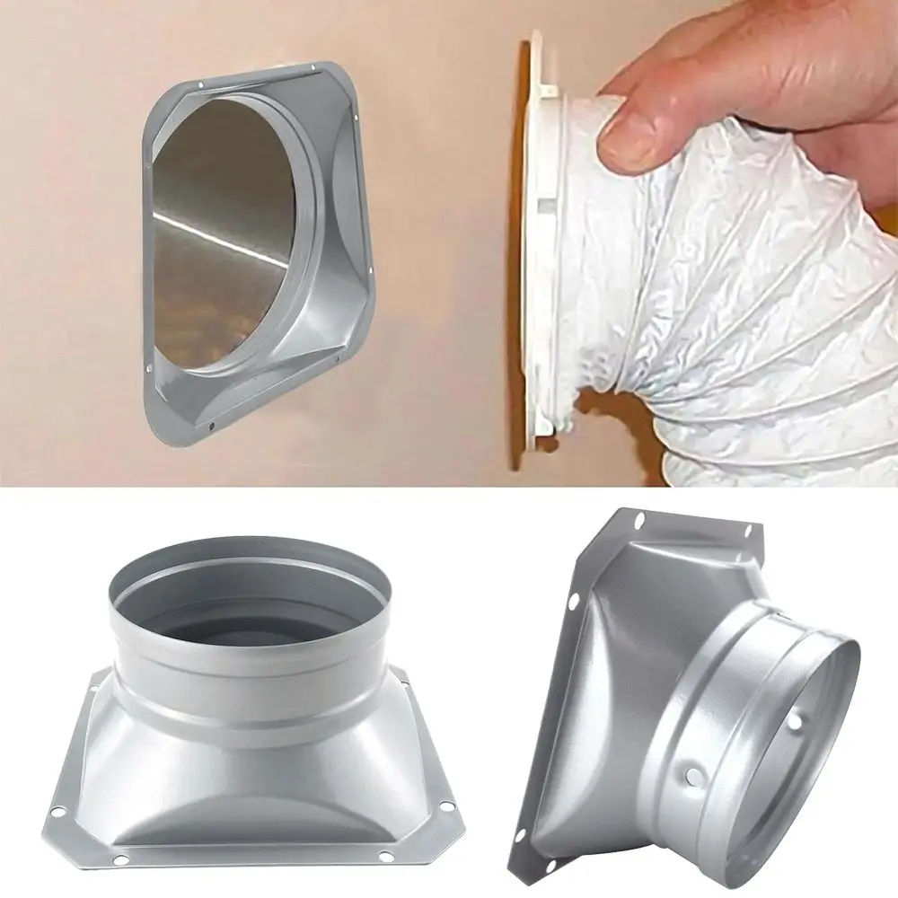 

Практичный металлический трубный вентиляционный соединитель, круглая 4-10-дюймовая трубка, вентиляционное соединение, вентиляционное оборудование, система свежего воздуха