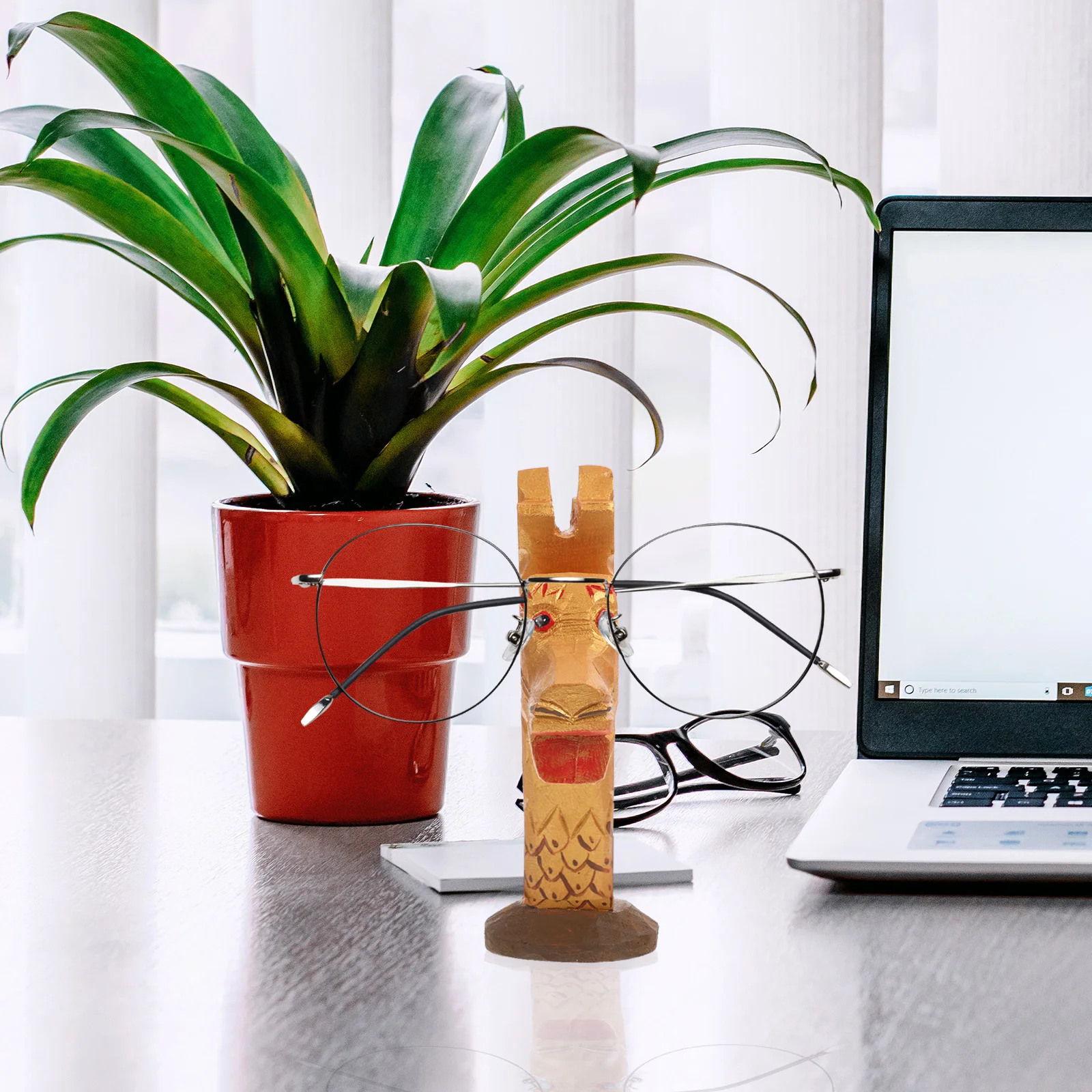 

Little Rack Wooden Eyeglasses Holder Sunglasses Stand Desktop Organizer Glasses Holder Sunglasses Stand