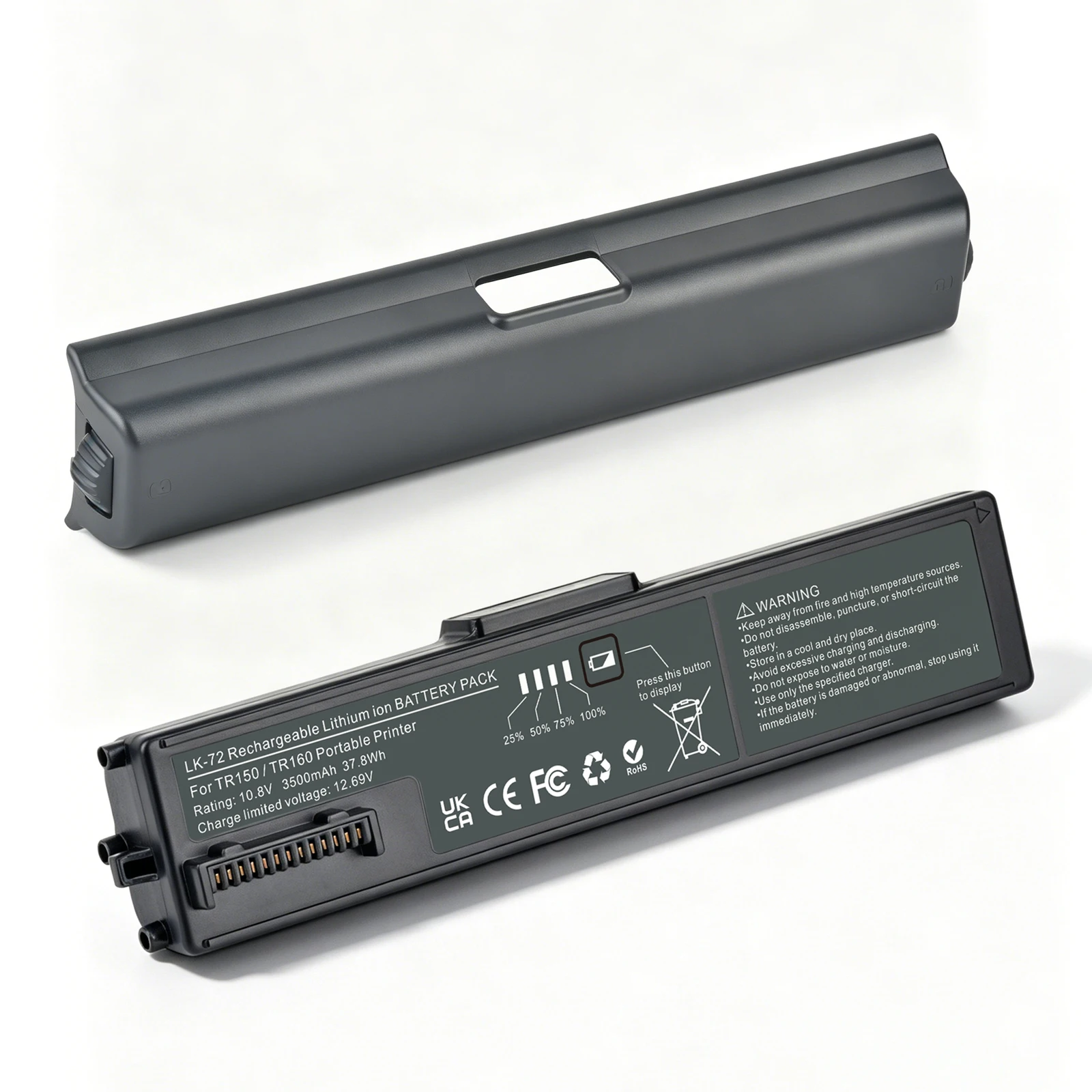 1Pcs 3500mAh LK-72 Replacement Battery Pack For Canon PIXMA TR150 TR160 Battery Mobile Printer