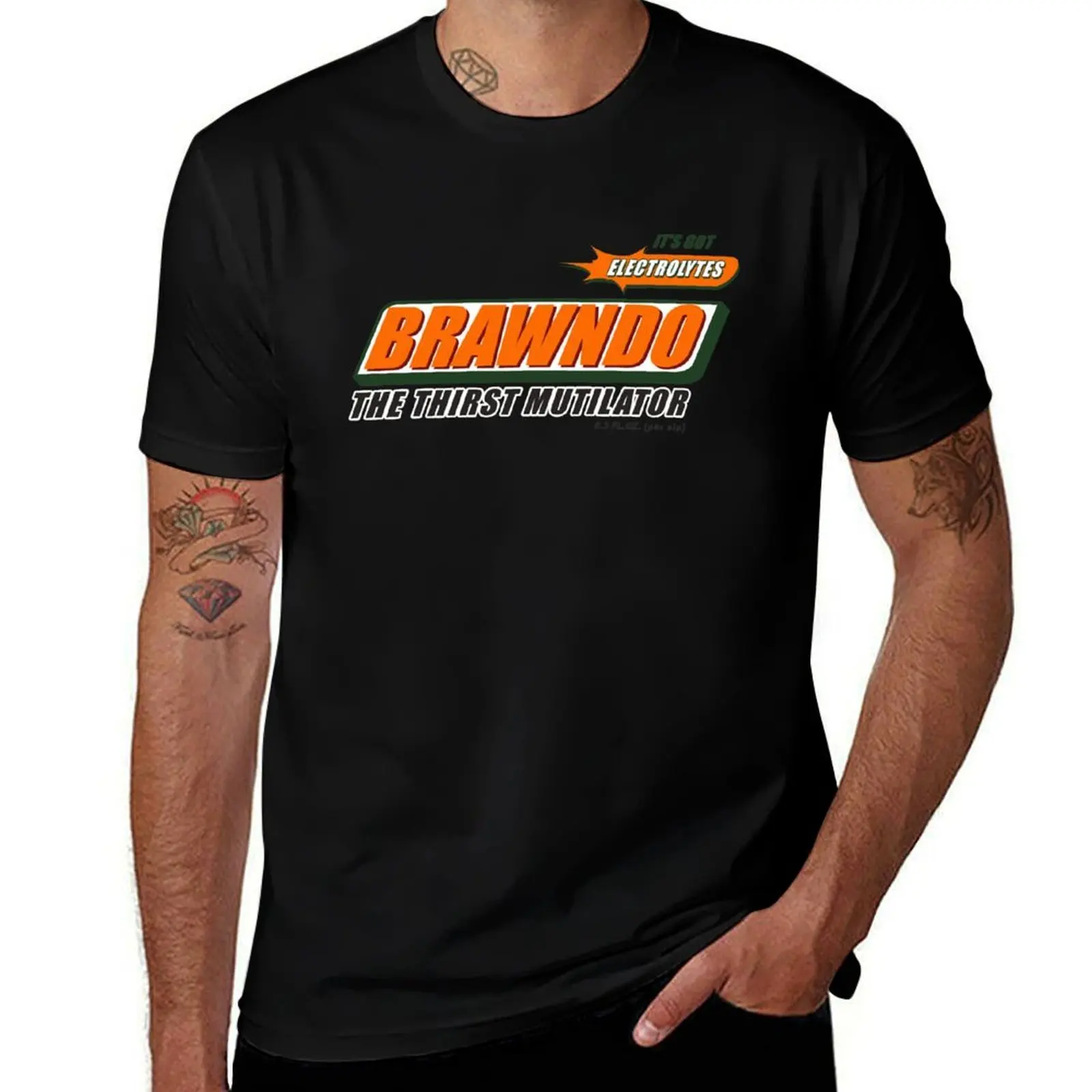 BRAWNDO T-Shirt Worker Basic Short Sleeve Tee