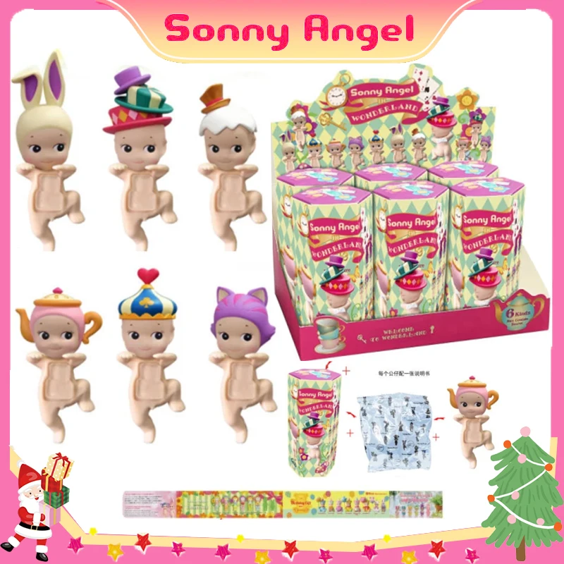 Sonny anjo caixa cega país das maravilhas perna elevador série anime personagem decorações presentes de natal decorações de mesa natal