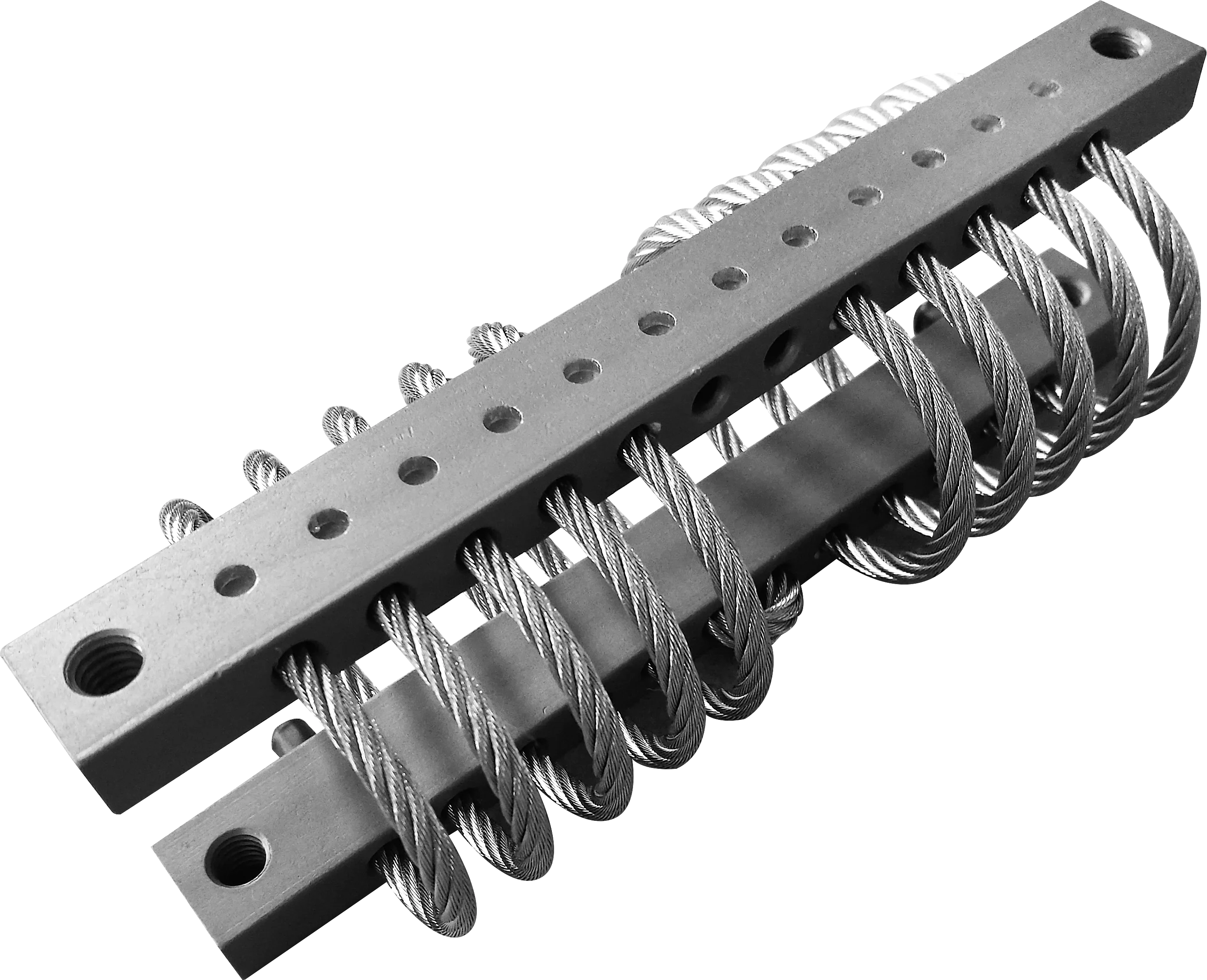 

All-metal wire rope isolator for anti-vibration purpose for electrical equipment application