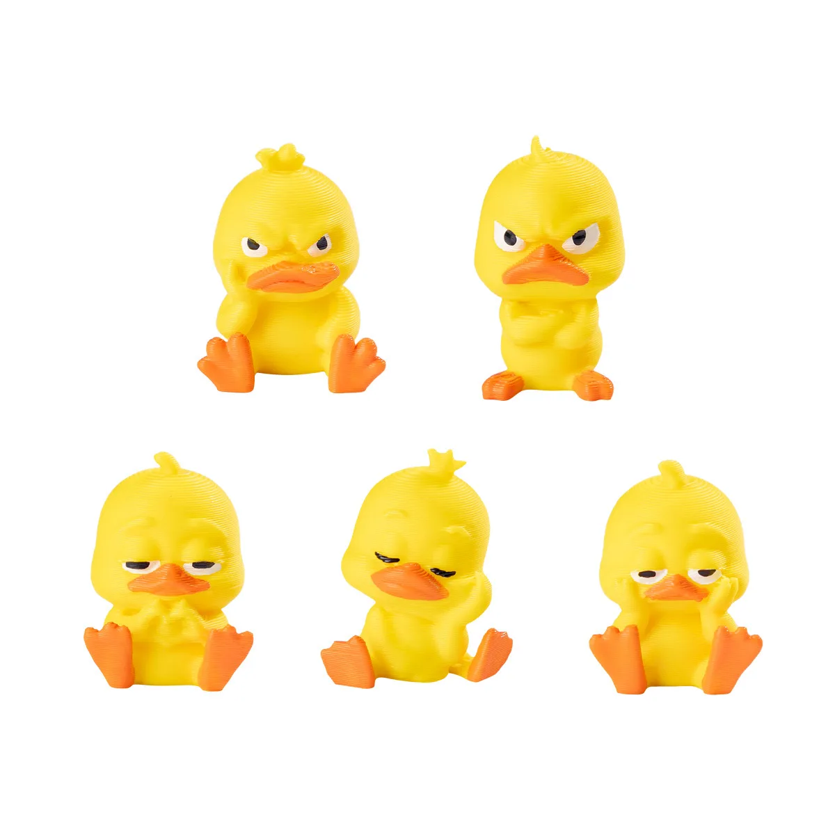 1Pc Angry Big Mouth Duck Ornament Cute Cartoon Figure Car Interior Decor Funny Gift