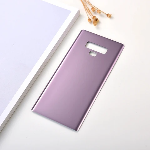Задняя крышка для Samsung Note 9, задняя панель, Крышка батарейного отсека, корпус, сменные детали для ремонта для Galaxy Note9 N960 N960F SM-N960F