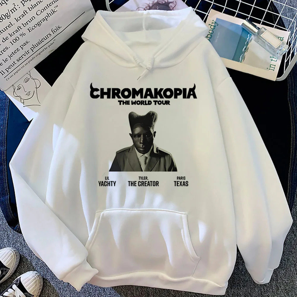 Chromakopia hoodie Y2K comic kawaii printed design anime winter teen tracksuits sweatshirts pattern manga comic designer