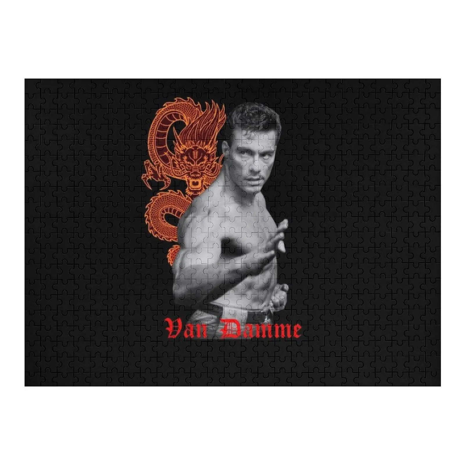

Jean Claude Van Damme - The greatest of them all Jigsaw Puzzle Photo Toddler Toys Personalized Gifts Puzzle