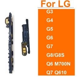 Volume&Power Side Button Flex Cable For LG G3 D850 G4 H810 G5 H820 G6 G7 ThinQ G8 G8S G8X Q6 M700N Q7 Q610 Power Volume Felx