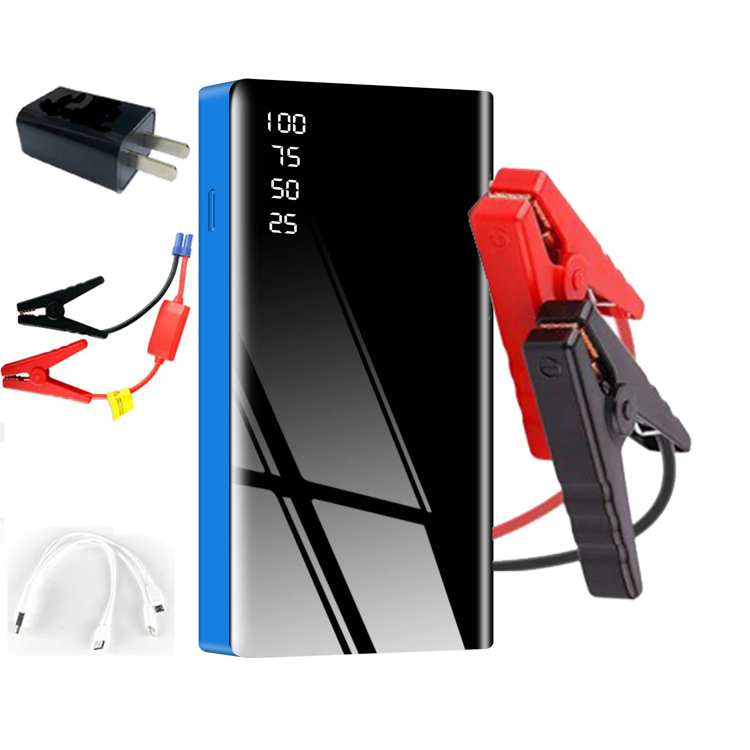 COSSIFTW 2025 سيارة الانتقال كاتب 10000Mah بدء تشغيل جهاز بطارية قوة البنك الطوارئ الداعم شاحن سيارة