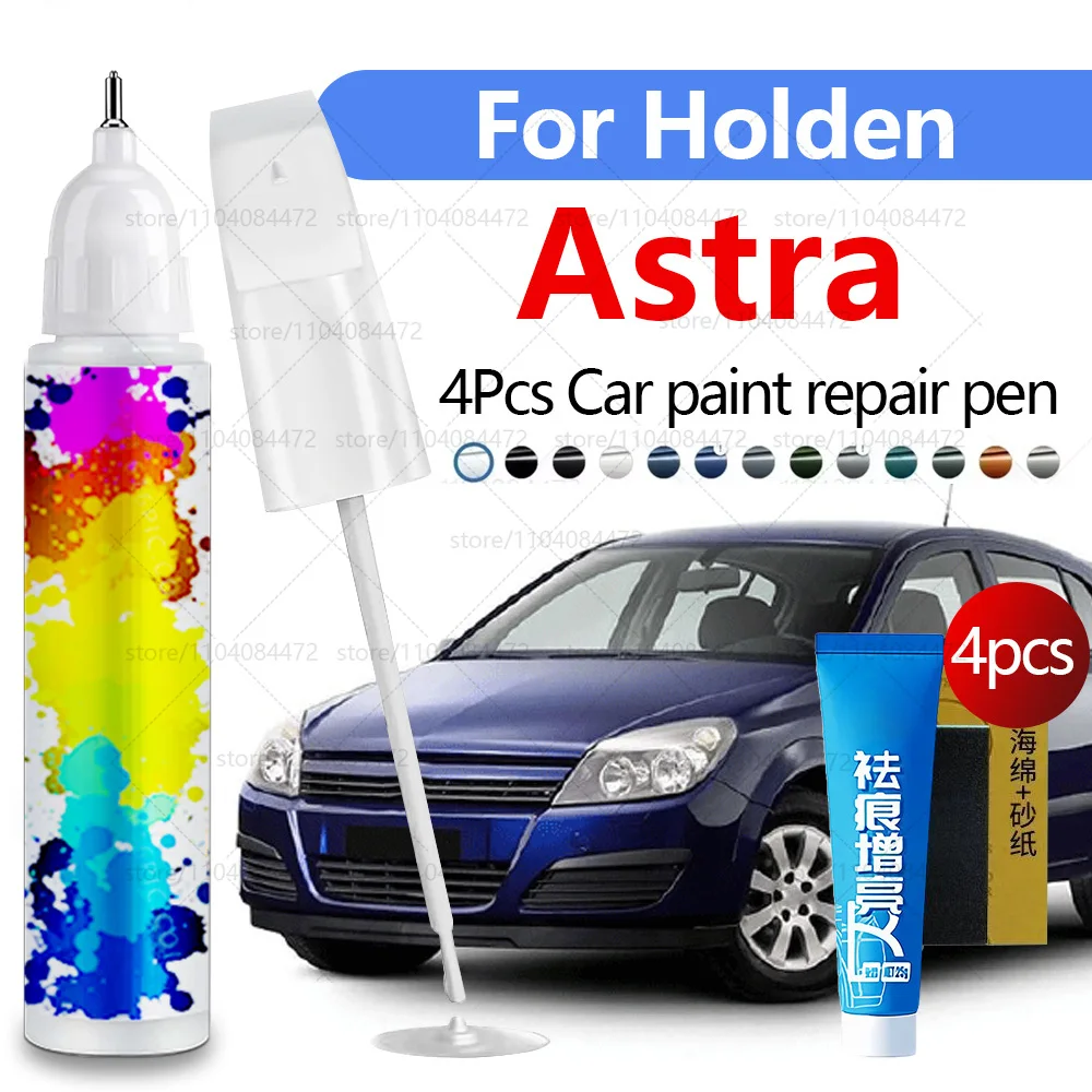 

Car Paint Repair Pen For 1984-2020 Holden Astra Paint Scratch Repair Accessories 4PCS Red Gray Blue Black Silver White Brown