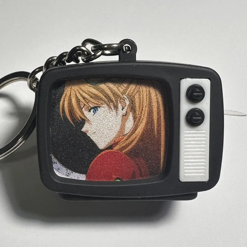 

Neon Genesis Evangelion Подсветка и производство звука Подвеска-брелок на заказ, Аска Лэнгли Сорю, идеально подходит в качестве коллекционного подарка