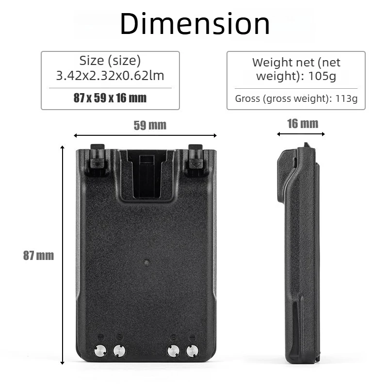 Upgrade New BP-272 1880mAh 7.4V Walkie Talkie Battery for IC-705 ID-31 ID-31E ID-51 ID-52 ID-52E IP-100H IP-501H IP-503H ID-50