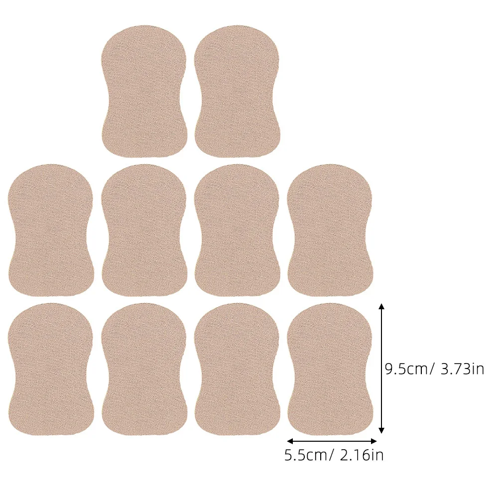 10 pezzi cuscinetti per il sudore ascellare adesivo discreto assorbente adesivi per ascelle per uomini e donne estate a prova di sudore confortevole