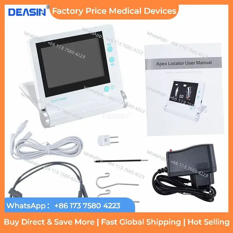 2026 Endodontic Apex Locator Micropex Mini Root Canal Measurement 4.5' LCD Portable Machine Oral Endo fastshipping