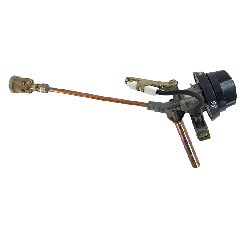 Windproof lighter assembly for marshmallow machine Lighter switch copper pipe fittings Accessory regulator