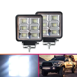 1/2/4PCS 144/192W Truck Led Work Light Headlight Round 12 24v for Tractor Auto Car Vehicle Off Road Accesorios 4x4 Driving Light