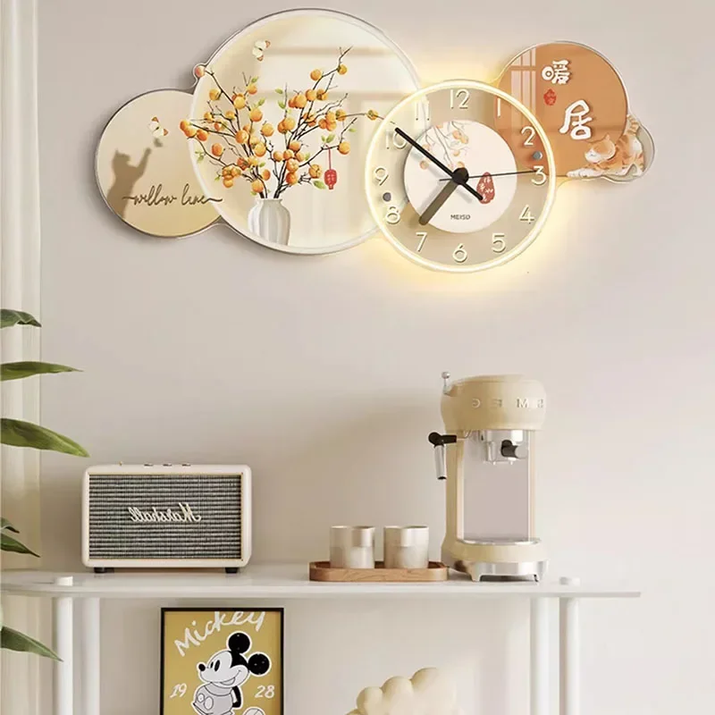 

Modern Simple Wall Clock Silent Quartz Movement Living Room Decor Minimalist Decorative Clocks For Home Bedroom