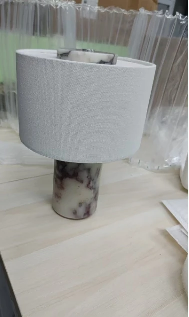 The Column - Marble Base Table Lamp review photo by Rudy Krajcik