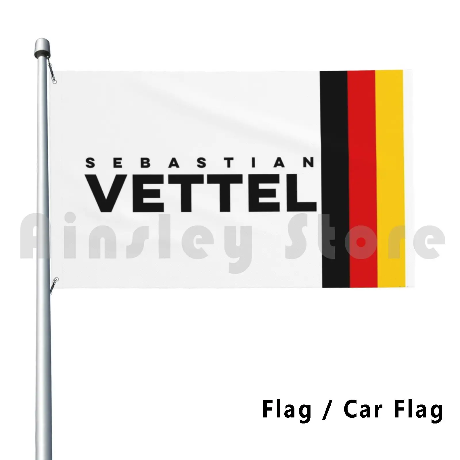 Vettel Helmet 2021 Flag Car Flag Funny Vettel Seb Vettel Helmet 5 Sv5