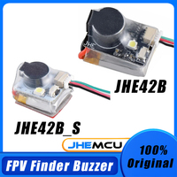 Drones RC Quadcopter Buzzers -JHEMCU JHE42B/ JHE42B_S Finder 5V Loud Buzzer Tracker LED Buzzer Alarm Super 110dB w for FPV Drone