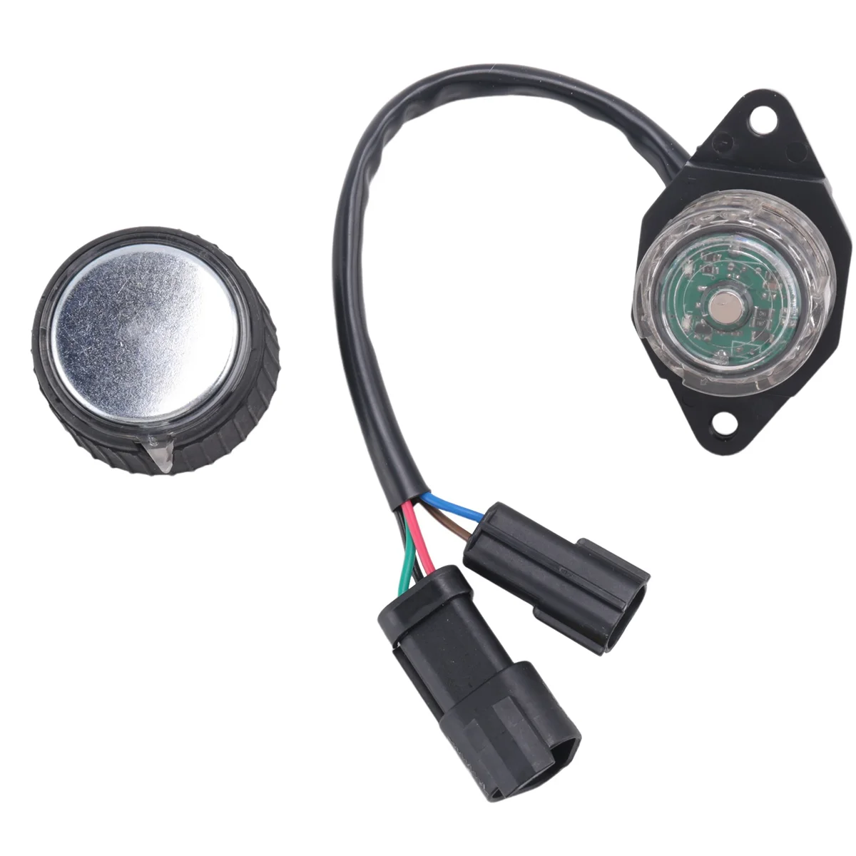 Excavator Parts 21Q4-20812 for Hyundai R130 R150 R215 R225-9 Throttle Knob Switch Controller (Double Plug)