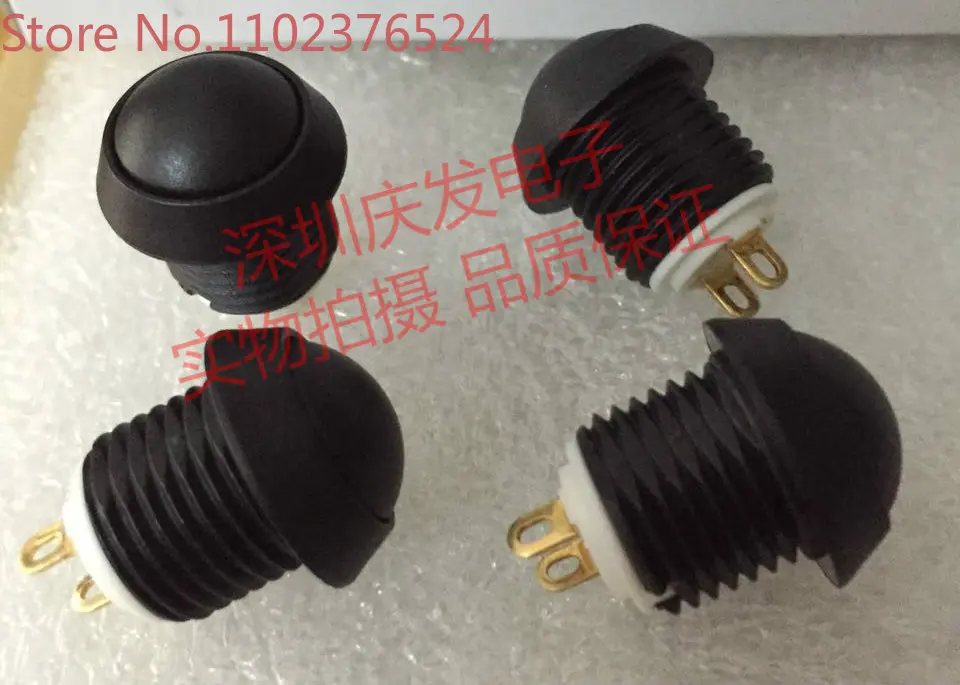 

AP4D200TZBE кнопочный переключатель позолоченный штырь 2 pin отверстие 12 мм Кнопка сброса