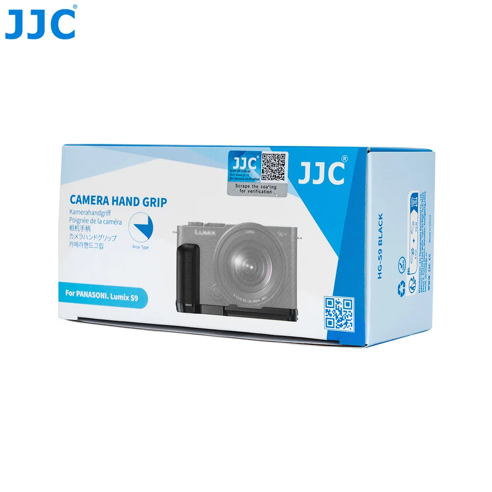 JJC HG-S9 L-Bracket-Platte für Panasonic Lumix S9 Kamera Cage Grip Arca-Swiss Schnellwechsel-Basisplatte Stativhalterung Aluminiumlegierung – Detail 8