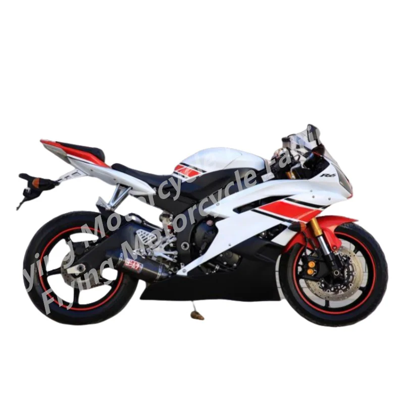 

Кузов для YAMAHA YZFR6 2006-2007 красный белый черный Кузов YZFR6 07 Пластиковые обтекатели YZF R6 2006 обтекатель мотоцикла