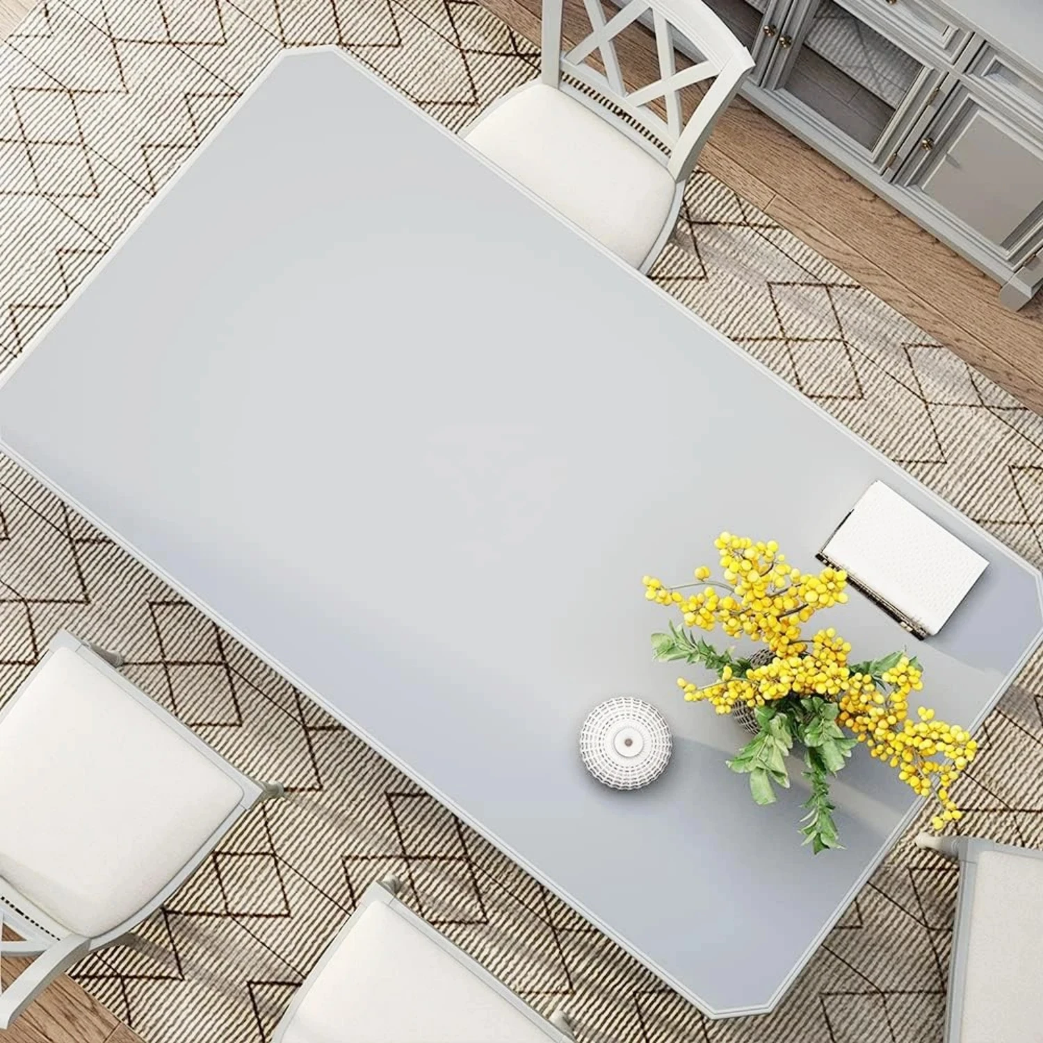 55Wide Grey Matte Vinyl Wallpaper Self-Adhesive Contact Paper White Grey Black for Wall Shelf Liner Table Door Living Room Decor