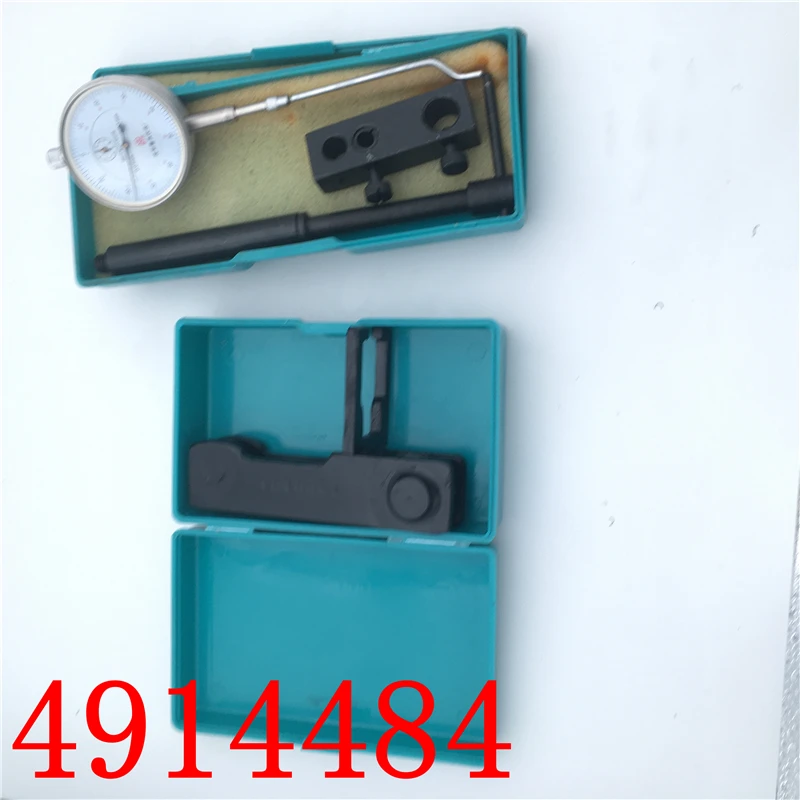 diesel injector stroke adjusting tool 4914484 for Cummins NTA855 K19 K38 K50, common rail fuel injector nozzle travel gauge
