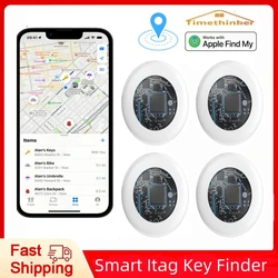 Timethinker Smart Bluetooth GPS трекер Airtag работает с Apple Find My APP ITag анти-потерянный локатор Pet Finder Air Tags для IOS