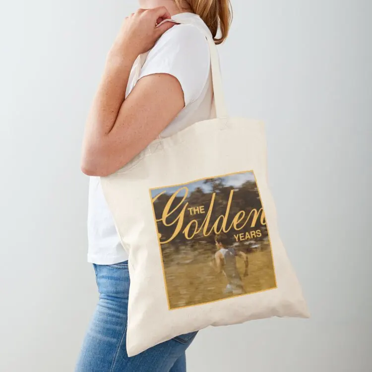 

Joshua Bassett The Golden Years Tour Album Art Cover Tote Bag large tote bag Woman shopper bag Handbags shoping