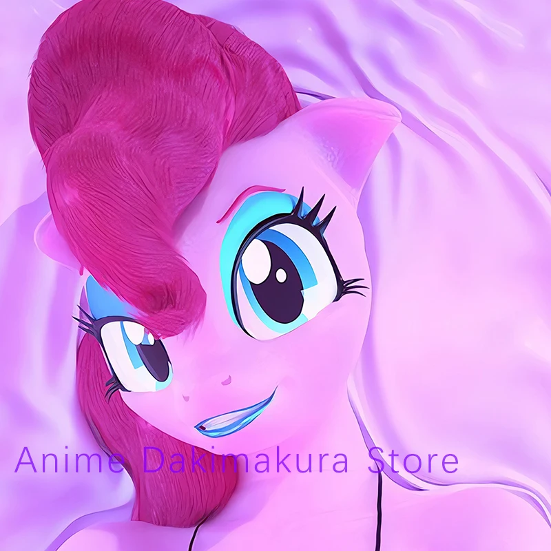 Dakimakura غطاء فوتا المهر زيبرا Zecora (Mlp) فروي أنيمي الوجهين طباعة المخدة وسادة الجسم بالحجم الطبيعي