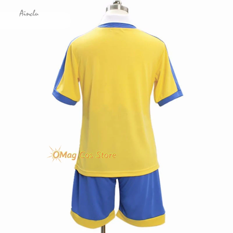 Disfraz AdultoInazuma 11 Eleven GO Matsukaze Tenma ملابس رياضية كوسبلاي لعبة أنيمي لعب الأدوار زي موحد ملابس الهالوين القماش