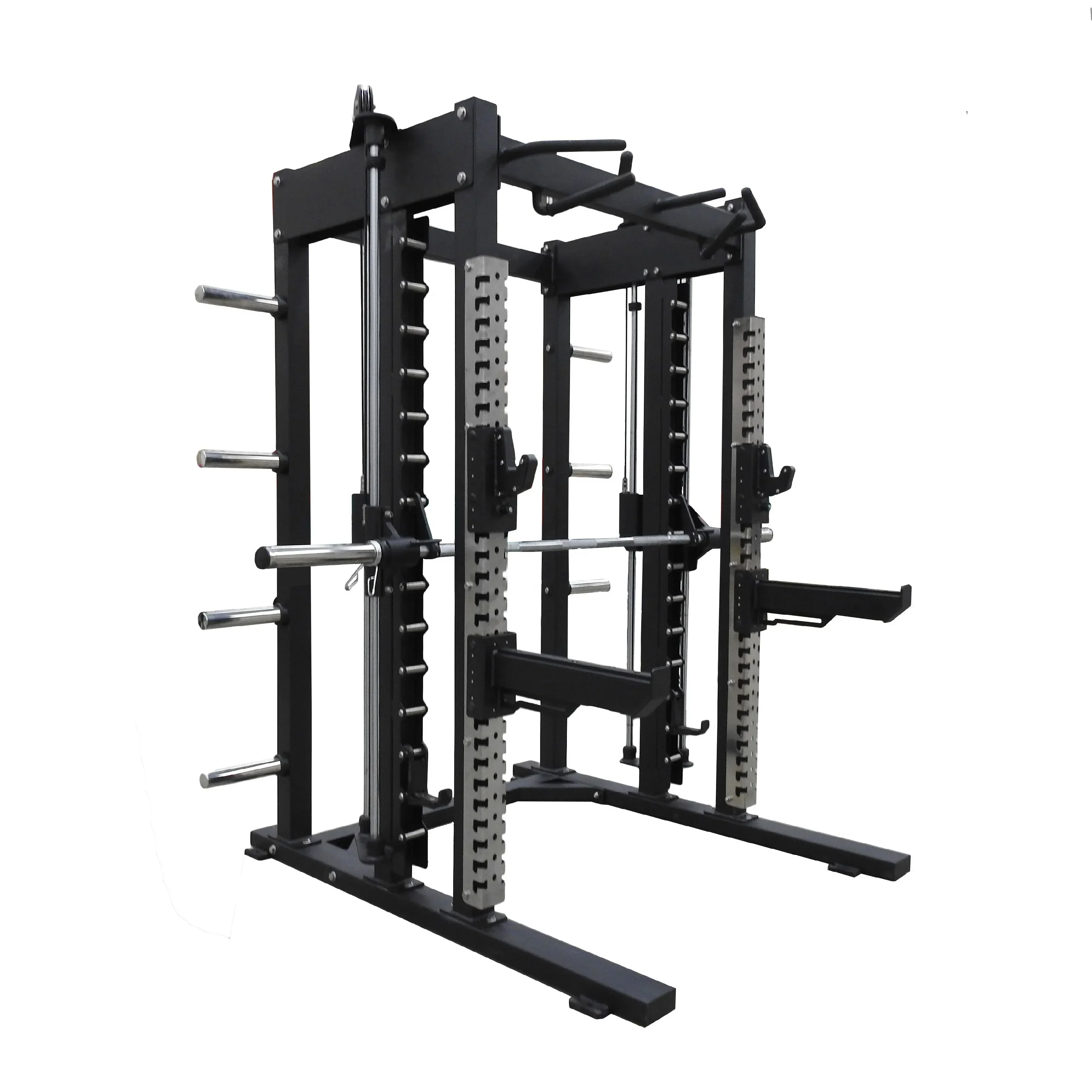 New Design Fitness Equipment gym Smith Machine With Adjustable Bench multi-functional Home Gym Equipment