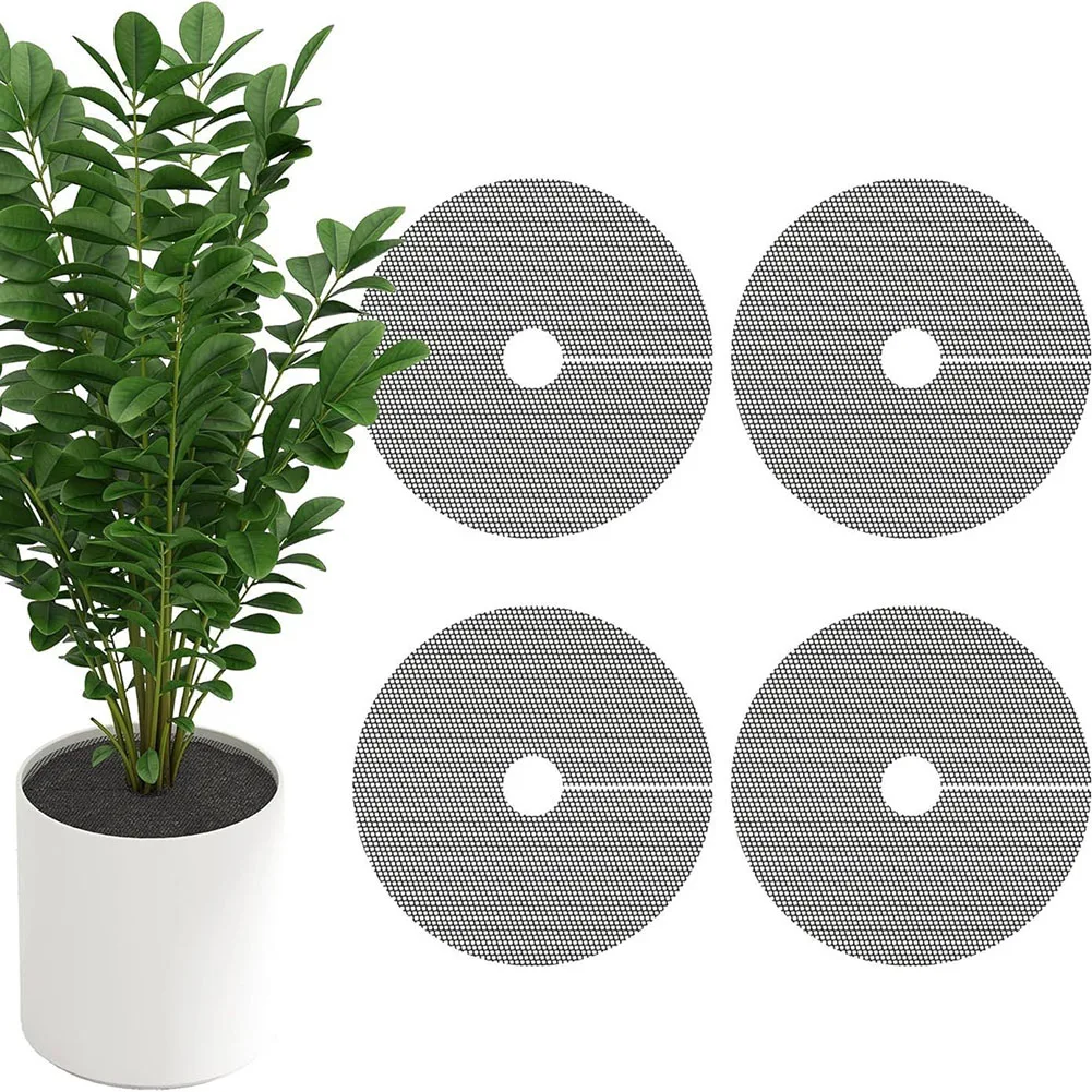 Cat-Proof Plant Pot Cover: Reusable Soil Guard & Anti-Digging Mesh Protector Plant Pot Soil Guard Cover Protection