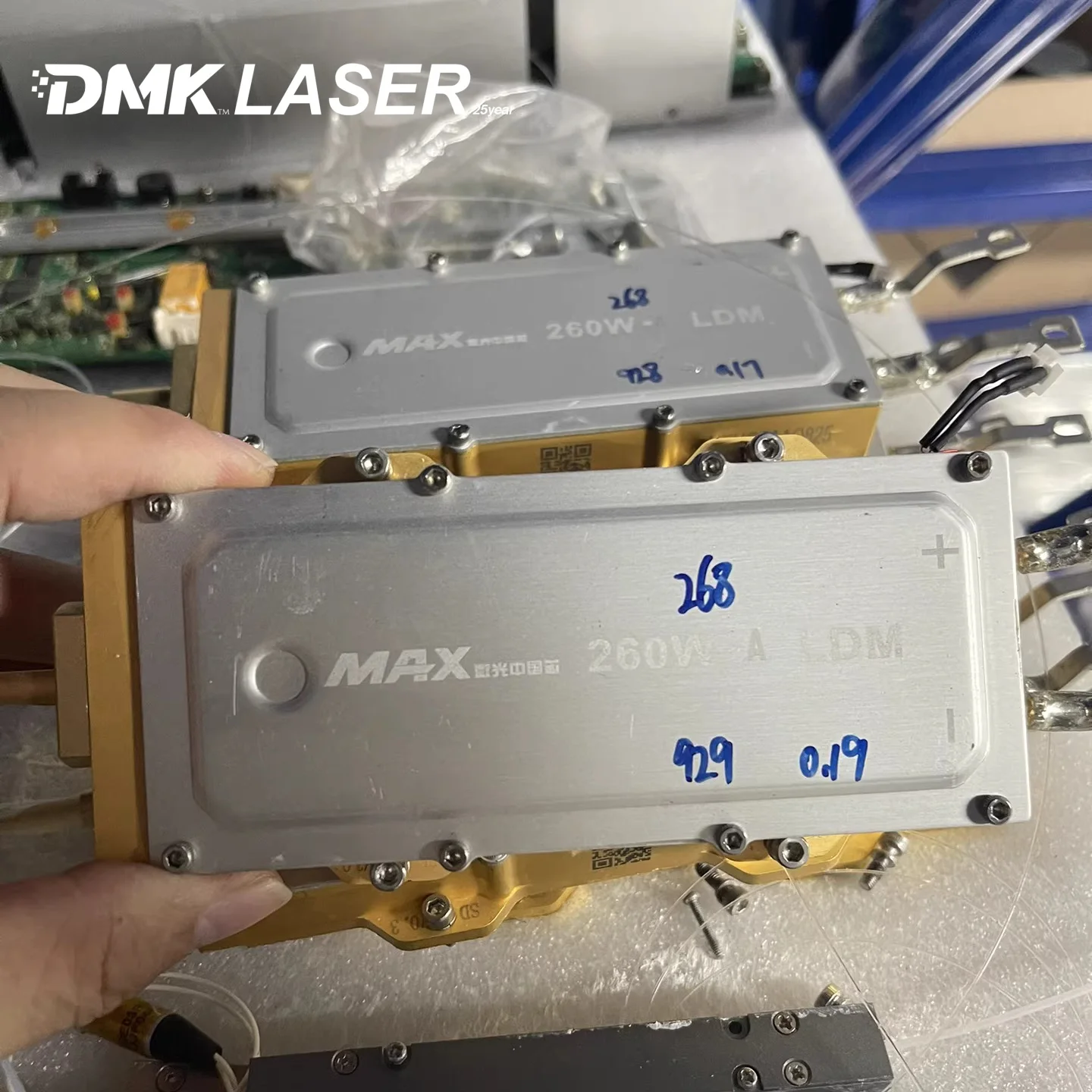 DMK MAX original Laser Source Pump Source Diode Laser Generator Parts Full Power Laser Cannon 130/260/350/500W For Laser Repair