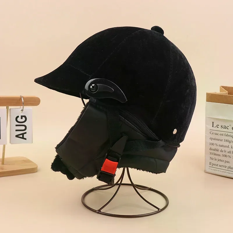 乗馬用ヘルメット プロ仕様 男女兼用 クラシック乗馬キャップ 保護具 アウトドア 調整可能 スポーツ 乗馬帽子 キャップ