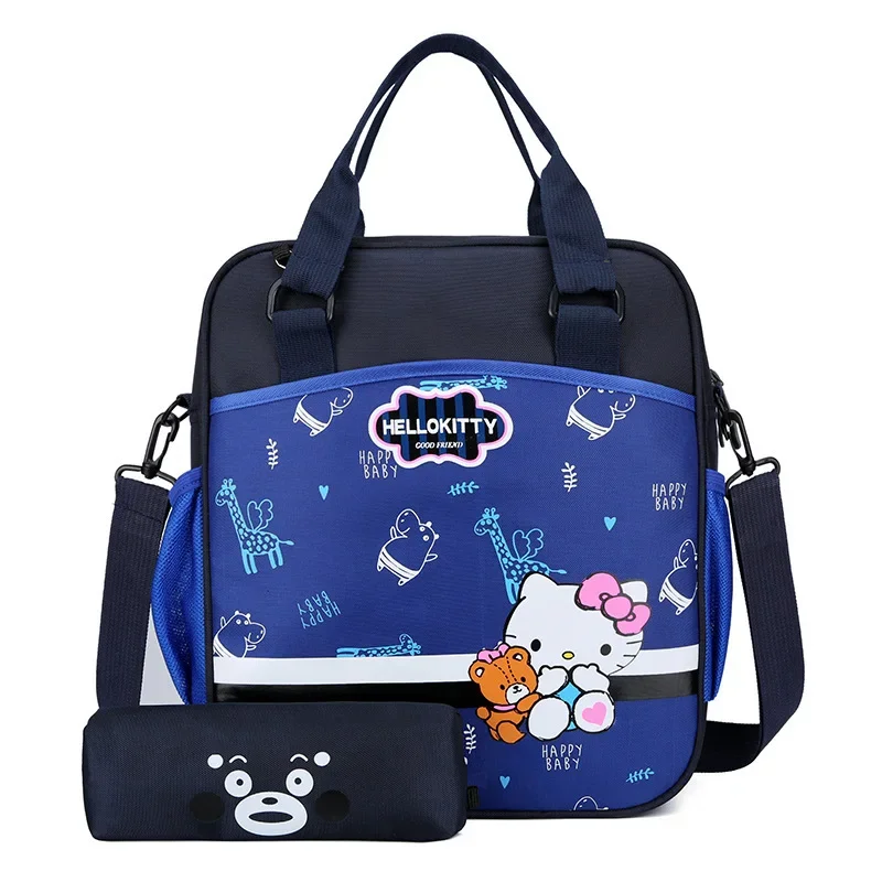 Sanrio neue Hallo Kitty Freizeit Laptop Handtasche Mann und Frau Cartoon leichte und große Kapazität Kunst niedlichen One-Shoulder-Rucksack