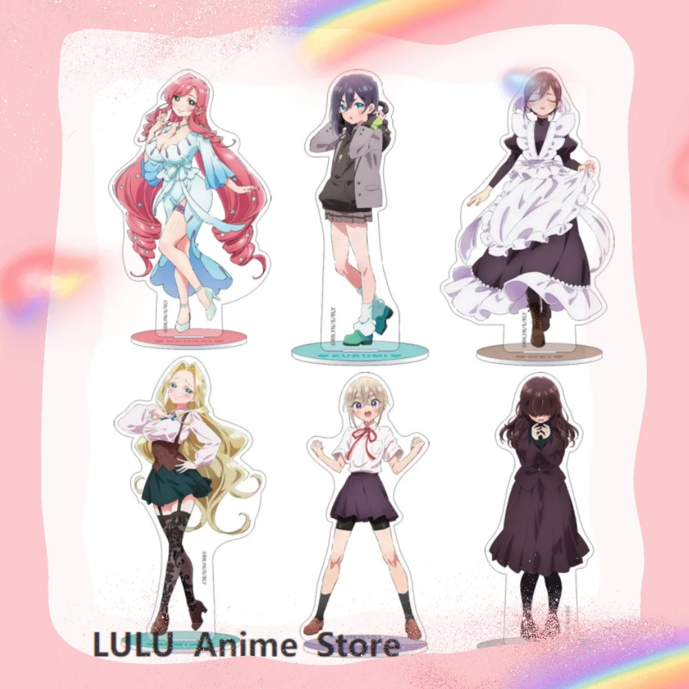 Anime The 100 Girlfriends Who Really Love You Acrylic Stand Rentaro Aijo Hakari Hanazono Karane Inda Cosplay Model Gifts
